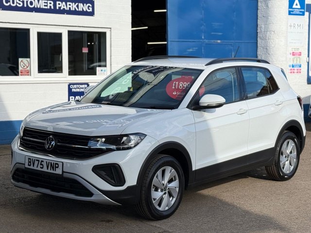 2025 75 Volkswagen T-Cross 1.0 TSI Life SUV 5dr Petrol Manual Euro 6 (s/s) (95 ps)