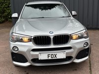 USED 2017 17 BMW X3 2.0 20d M Sport SUV 5dr Diesel Auto xDrive Euro 6 (s/s) (190 ps) SAT NAV-BLUETOOTH-CRUISE-AUTO