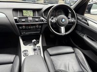 USED 2017 17 BMW X3 2.0 20d M Sport SUV 5dr Diesel Auto xDrive Euro 6 (s/s) (190 ps) SAT NAV-BLUETOOTH-CRUISE-AUTO