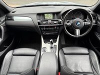 USED 2017 17 BMW X3 2.0 20d M Sport SUV 5dr Diesel Auto xDrive Euro 6 (s/s) (190 ps) SAT NAV-BLUETOOTH-CRUISE-AUTO