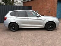USED 2017 17 BMW X3 2.0 20d M Sport SUV 5dr Diesel Auto xDrive Euro 6 (s/s) (190 ps) SAT NAV-BLUETOOTH-CRUISE-AUTO