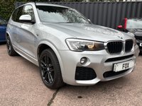 USED 2017 17 BMW X3 2.0 20d M Sport SUV 5dr Diesel Auto xDrive Euro 6 (s/s) (190 ps) SAT NAV-BLUETOOTH-CRUISE-AUTO