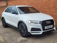 USED 2018 18 AUDI Q3 1.4 TFSI CoD Black Edition SUV 5dr Petrol S Tronic Euro 6 (s/s) (150 ps) READY TO DRIVE AWAY NOW !!!
