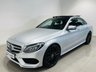 USED 2017 17 MERCEDES-BENZ C-CLASS 2.1 C250d AMG Line Premium Saloon 4dr Diesel G-Tronic+ Euro 6 (s/s) (204 ps) Iridium Silver | Black Leather Interior | Panoramic Roof | 19 Inch AMG Wheels | Heated Seats | ULEZ OK