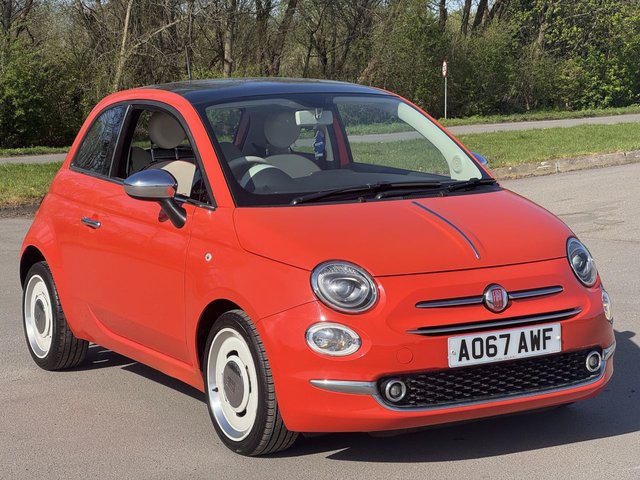 2017 67 FIAT 500 1.2 Anniversario Hatchback 3dr Petrol Manual Euro 6 (s/s) (69 bhp) 