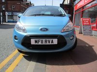 USED 2011 FORD KA 1.2 Zetec Hatchback 3dr Petrol Manual Euro 5 (s/s) (69 ps) LOVELY CLEAN PX ,SOLD BY US PREVIOUSLY ,REAR PARKING SENSORS ,11 SERVICE STAMPS ,JUST BEEN SERVICED AND NEW TYRES FITTED ,2 KEYS , MOTED 16/03/2027 ,VIEWING AND TEST DRIVE ESSENTIAL , 