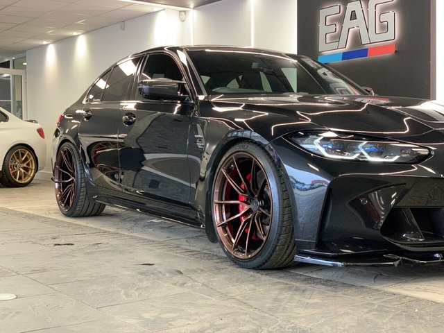 USED 2022 22 BMW M3 3.0 BiTurbo Competition Saloon 4dr Petrol Steptronic M xDrive Euro 6 (s/s) (510 ps) HIGH SPEC | STUNNING COMBO