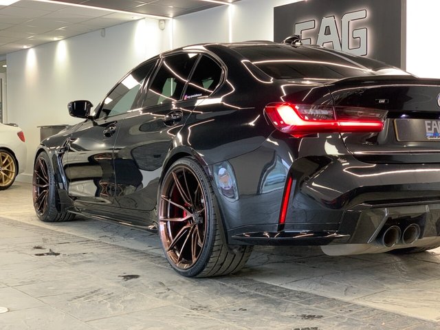 USED 2022 22 BMW M3 3.0 BiTurbo Competition Saloon 4dr Petrol Steptronic M xDrive Euro 6 (s/s) (510 ps) HIGH SPEC | STUNNING COMBO