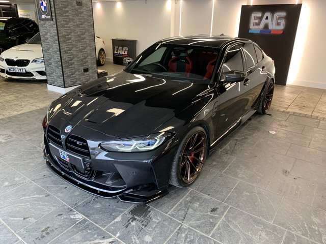 USED 2022 22 BMW M3 3.0 BiTurbo Competition Saloon 4dr Petrol Steptronic M xDrive Euro 6 (s/s) (510 ps) HIGH SPEC | STUNNING COMBO
