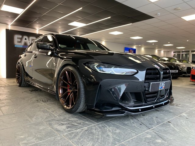 USED 2022 22 BMW M3 3.0 BiTurbo Competition Saloon 4dr Petrol Steptronic M xDrive Euro 6 (s/s) (510 ps) HIGH SPEC | STUNNING COMBO