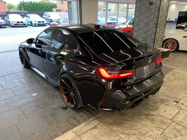 USED 2022 22 BMW M3 3.0 BiTurbo Competition Saloon 4dr Petrol Steptronic M xDrive Euro 6 (s/s) (510 ps) HIGH SPEC | STUNNING COMBO