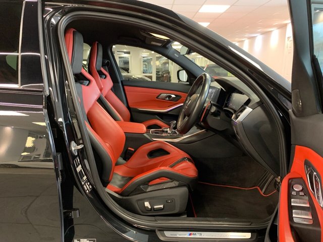 USED 2022 22 BMW M3 3.0 BiTurbo Competition Saloon 4dr Petrol Steptronic M xDrive Euro 6 (s/s) (510 ps) HIGH SPEC | STUNNING COMBO
