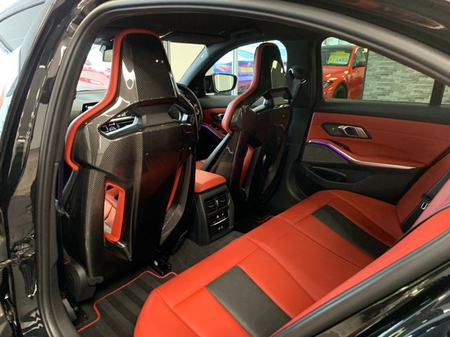 USED 2022 22 BMW M3 3.0 BiTurbo Competition Saloon 4dr Petrol Steptronic M xDrive Euro 6 (s/s) (510 ps) HIGH SPEC | STUNNING COMBO