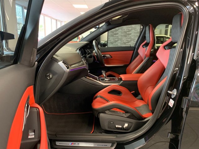 USED 2022 22 BMW M3 3.0 BiTurbo Competition Saloon 4dr Petrol Steptronic M xDrive Euro 6 (s/s) (510 ps) HIGH SPEC | STUNNING COMBO