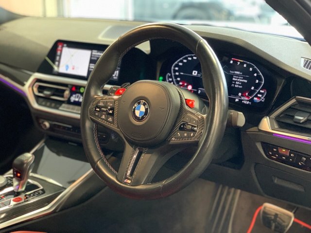USED 2022 22 BMW M3 3.0 BiTurbo Competition Saloon 4dr Petrol Steptronic M xDrive Euro 6 (s/s) (510 ps) HIGH SPEC | STUNNING COMBO