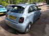 USED 2022 22 FIAT 500E 42kWh Icon Hatchback 3dr Electric Automatic (118 ps) *&pound;1,750 of factory fitted optional extras including; Fiat Co-Driver Pack (Autonomous Driving L2 with Adaptive Cruise Control, Lane Centring & Traffic Jam Assist, 360&deg; Parking Sensors, Blind Spot Warning, Rearview Parking Camera), Glacier Blue Metallic Paintwork & Comfort Seats Pack (Six-Way Adjustable Front Seats, Central Armrest, Storage Compartment)*