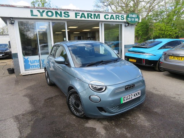 2022 22 Fiat 500e 42kWh Icon Hatchback 3dr Electric Automatic (118 ps)
