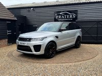 USED 2018 18 LAND ROVER RANGE ROVER SPORT 5.0 P575 V8 SVR SUV 5dr Petrol Auto 4WD Euro 6 (s/s) (575 ps) Px Welcome Finance Available