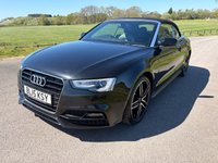 USED 2015 15 AUDI A5 CABRIOLET 2.0 TDI S line Special Edition Plus Convertible 2dr Diesel Multitronic Euro 5 (s/s) (177 ps) FULL AUDI HISTORY NEW TYRES RECENT MOT AUTOMATIC