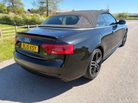 USED 2015 15 AUDI A5 CABRIOLET 2.0 TDI S line Special Edition Plus Convertible 2dr Diesel Multitronic Euro 5 (s/s) (177 ps) FULL AUDI HISTORY NEW TYRES RECENT MOT AUTOMATIC