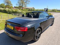 USED 2015 15 AUDI A5 CABRIOLET 2.0 TDI S line Special Edition Plus Convertible 2dr Diesel Multitronic Euro 5 (s/s) (177 ps) FULL AUDI HISTORY NEW TYRES RECENT MOT AUTOMATIC