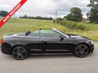 USED 2015 15 AUDI A5 CABRIOLET 2.0 TDI S line Special Edition Plus Convertible 2dr Diesel Multitronic Euro 5 (s/s) (177 ps) FULL AUDI HISTORY NEW TYRES RECENT MOT AUTOMATIC