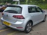 USED 2020 20 VOLKSWAGEN E-GOLF 35.8kWh e-Golf Hatchback 5dr Electric Auto (136 ps) 