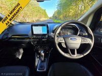 USED 2018 18 FORD ECOSPORT 1.0T EcoBoost Titanium SUV 5dr Petrol Auto Euro 6 (s/s) (125 ps) Rear View Camera