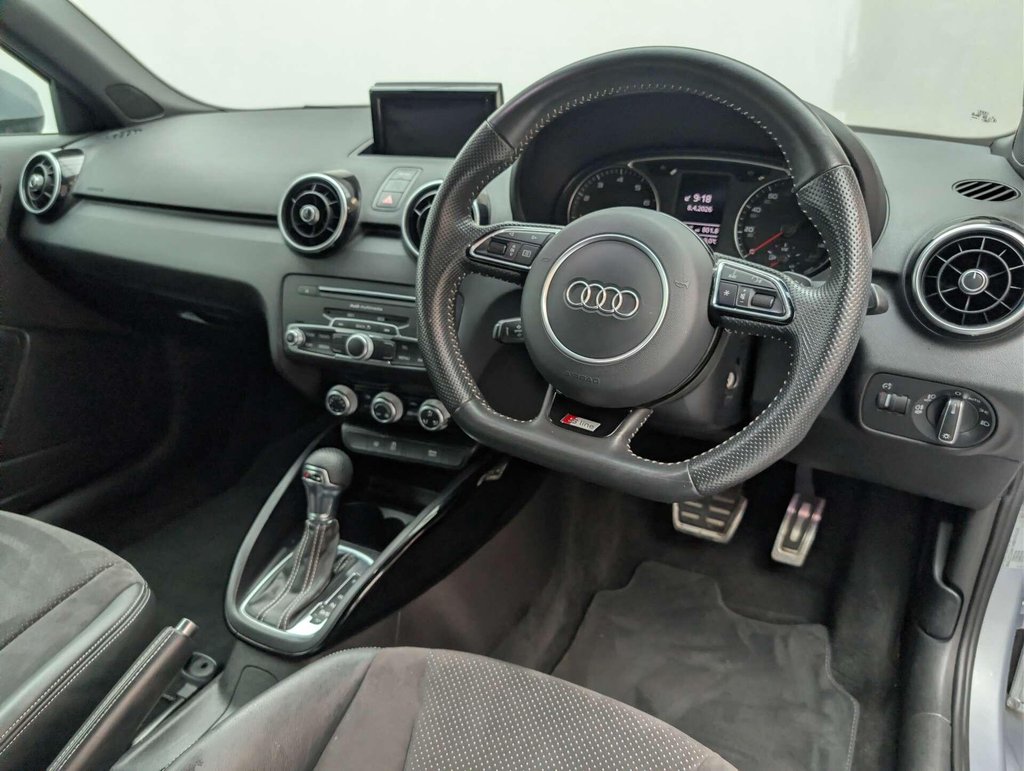 Used 2017 17 AUDI A1 1.4 A1 Black Edition TFSI Semi-Auto 3dr CLICK & COLLECT/ HOME DELIVERY
