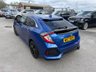 USED 2018 HONDA CIVIC 1.0 VTEC Turbo SR Hatchback 5dr Petrol Manual Euro 6-2 FORMER KEEPERS FINISHED IN BRILLIANT SPORTY BLUE WITH BLACK CLOTH UPHOLSTERY-BLUETOOTH-CRUISE CONTROL-SATNAV-REVERSE CAMERA-PARKING SENSORS-DAB RADIO-ELECTRIC FOLDING MIRRORS-DUAL ZONE CLIMATE CONTROL 