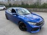 USED 2018 HONDA CIVIC 1.0 VTEC Turbo SR Hatchback 5dr Petrol Manual Euro 6-2 FORMER KEEPERS FINISHED IN BRILLIANT SPORTY BLUE WITH BLACK CLOTH UPHOLSTERY-BLUETOOTH-CRUISE CONTROL-SATNAV-REVERSE CAMERA-PARKING SENSORS-DAB RADIO-ELECTRIC FOLDING MIRRORS-DUAL ZONE CLIMATE CONTROL 