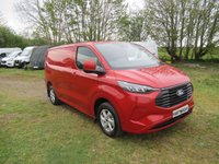 USED 2026 26 FORD TRANSIT CUSTOM 2.5 320 Duratec 11.8kWh Limited Panel Van 5dr Petrol Plug-in Hybrid Auto L1 Euro 6 (232 ps) Artisan red 2.5 PHEV