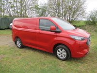 USED 2026 26 FORD TRANSIT CUSTOM 2.5 320 Duratec 11.8kWh Limited Panel Van 5dr Petrol Plug-in Hybrid Auto L1 Euro 6 (232 ps) Artisan red 2.5 PHEV