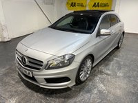 USED 2013 63 MERCEDES-BENZ A-CLASS 1.8 A200 CDI AMG Sport Hatchback 5dr Diesel Manual Euro 5 (s/s) (136 ps) ELECTRIC PANORAMIC SUNROOF-A/C-HEATED LEATHER SEATS-CRUISE-ALLOYS