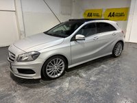 USED 2013 63 MERCEDES-BENZ A-CLASS 1.8 A200 CDI AMG Sport Hatchback 5dr Diesel Manual Euro 5 (s/s) (136 ps) ELECTRIC PANORAMIC SUNROOF-A/C-HEATED LEATHER SEATS-CRUISE-ALLOYS