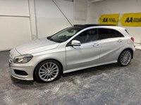 USED 2013 63 MERCEDES-BENZ A-CLASS 1.8 A200 CDI AMG Sport Hatchback 5dr Diesel Manual Euro 5 (s/s) (136 ps) ELECTRIC PANORAMIC SUNROOF-A/C-HEATED LEATHER SEATS-CRUISE-ALLOYS