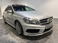 USED 2013 63 MERCEDES-BENZ A-CLASS 1.8 A200 CDI AMG Sport Hatchback 5dr Diesel Manual Euro 5 (s/s) (136 ps) ELECTRIC PANORAMIC SUNROOF-A/C-HEATED LEATHER SEATS-CRUISE-ALLOYS