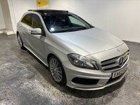 USED 2013 63 MERCEDES-BENZ A-CLASS 1.8 A200 CDI AMG Sport Hatchback 5dr Diesel Manual Euro 5 (s/s) (136 ps) ELECTRIC PANORAMIC SUNROOF-A/C-HEATED LEATHER SEATS-CRUISE-ALLOYS