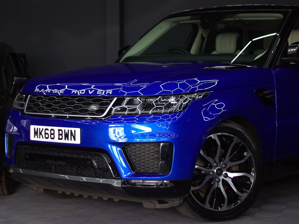 USED 2018 68 LAND ROVER RANGE ROVER SPORT 3.0 SD V6 HSE Auto 4WD Euro 6 (s/s) 5dr SVO PAINT|IVORY|MERIDIAN|LRSH
