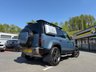USED 2023 23 LAND ROVER DEFENDER D250 MHEV X-Dynamic SE SUV 3.0 Diesel Auto 4WD Euro 6 (s/s) (250 ps) Metallic Tasman Blue with contrast Black panoramic glass sunroof, 20-inch satin Wheels++