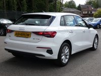 USED 2022 71 AUDI A3 Sportback 1.0 TFSI 30 Technik 5d S Tronic 110 S/S SAT NAV, VIRTUAL COCKPIT, APPLE CARPLAY / ANDROID AUTO, REAR PARKING SENSORS, DAB RADIO, BLUETOOTH, S TRONIC AUTOMATIC, ELECTRIC FOLDING HEATED DOOR MIRRORS, AUDI PRE SENSE, DISTANCE WARNING, LANE DEPARTURE WARNING, HILL HOLD ASSIST, LEATHER TIPTRONIC MULTIFUNCTION STEERING WHEEL (PADDLE SHIFT), CRUISE CONTROL & SPEED LIMITER, RAIN & LIGHT SENSORS, KEYLESS START, VOICE CONTROL, ELECTRONIC AIR CON, ISO FIX, BLACK CLOTH INTERIOR, 1 OWNER FROM NEW, GOOD SERVICE HISTORY
