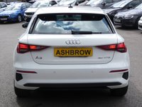 USED 2022 71 AUDI A3 Sportback 1.0 TFSI 30 Technik 5d S Tronic 110 S/S SAT NAV, VIRTUAL COCKPIT, APPLE CARPLAY / ANDROID AUTO, REAR PARKING SENSORS, DAB RADIO, BLUETOOTH, S TRONIC AUTOMATIC, ELECTRIC FOLDING HEATED DOOR MIRRORS, AUDI PRE SENSE, DISTANCE WARNING, LANE DEPARTURE WARNING, HILL HOLD ASSIST, LEATHER TIPTRONIC MULTIFUNCTION STEERING WHEEL (PADDLE SHIFT), CRUISE CONTROL & SPEED LIMITER, RAIN & LIGHT SENSORS, KEYLESS START, VOICE CONTROL, ELECTRONIC AIR CON, ISO FIX, BLACK CLOTH INTERIOR, 1 OWNER FROM NEW, GOOD SERVICE HISTORY