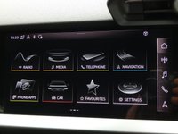USED 2022 71 AUDI A3 Sportback 1.0 TFSI 30 Technik 5d S Tronic 110 S/S SAT NAV, VIRTUAL COCKPIT, APPLE CARPLAY / ANDROID AUTO, REAR PARKING SENSORS, DAB RADIO, BLUETOOTH, S TRONIC AUTOMATIC, ELECTRIC FOLDING HEATED DOOR MIRRORS, AUDI PRE SENSE, DISTANCE WARNING, LANE DEPARTURE WARNING, HILL HOLD ASSIST, LEATHER TIPTRONIC MULTIFUNCTION STEERING WHEEL (PADDLE SHIFT), CRUISE CONTROL & SPEED LIMITER, RAIN & LIGHT SENSORS, KEYLESS START, VOICE CONTROL, ELECTRONIC AIR CON, ISO FIX, BLACK CLOTH INTERIOR, 1 OWNER FROM NEW, GOOD SERVICE HISTORY