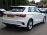 USED 2022 71 AUDI A3 Sportback 1.0 TFSI 30 Technik 5d S Tronic 110 S/S SAT NAV, VIRTUAL COCKPIT, APPLE CARPLAY / ANDROID AUTO, REAR PARKING SENSORS, DAB RADIO, BLUETOOTH, S TRONIC AUTOMATIC, ELECTRIC FOLDING HEATED DOOR MIRRORS, AUDI PRE SENSE, DISTANCE WARNING, LANE DEPARTURE WARNING, HILL HOLD ASSIST, LEATHER TIPTRONIC MULTIFUNCTION STEERING WHEEL (PADDLE SHIFT), CRUISE CONTROL & SPEED LIMITER, RAIN & LIGHT SENSORS, KEYLESS START, VOICE CONTROL, ELECTRONIC AIR CON, ISO FIX, BLACK CLOTH INTERIOR, 1 OWNER FROM NEW, GOOD SERVICE HISTORY