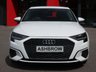 USED 2022 71 AUDI A3 Sportback 1.0 TFSI 30 Technik 5d S Tronic 110 S/S SAT NAV, VIRTUAL COCKPIT, APPLE CARPLAY / ANDROID AUTO, REAR PARKING SENSORS, DAB RADIO, BLUETOOTH, S TRONIC AUTOMATIC, ELECTRIC FOLDING HEATED DOOR MIRRORS, AUDI PRE SENSE, DISTANCE WARNING, LANE DEPARTURE WARNING, HILL HOLD ASSIST, LEATHER TIPTRONIC MULTIFUNCTION STEERING WHEEL (PADDLE SHIFT), CRUISE CONTROL & SPEED LIMITER, RAIN & LIGHT SENSORS, KEYLESS START, VOICE CONTROL, ELECTRONIC AIR CON, ISO FIX, BLACK CLOTH INTERIOR, 1 OWNER FROM NEW, GOOD SERVICE HISTORY