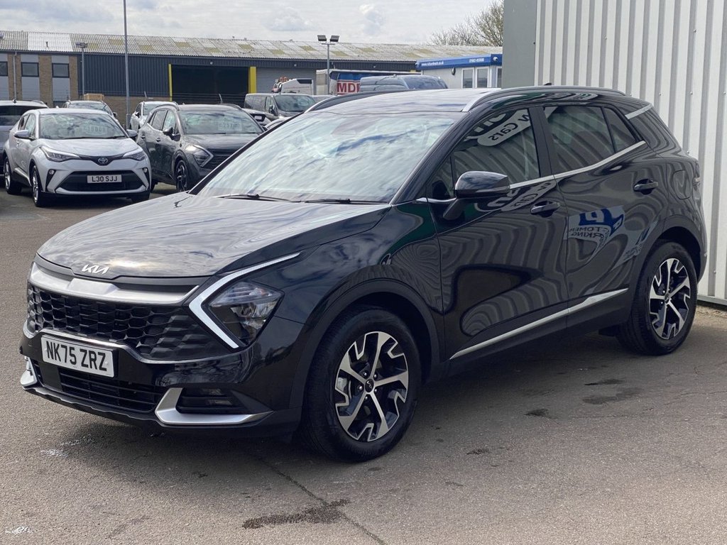 USED 2025 75 KIA SPORTAGE 1.6 h T-GDi 3 SUV 5dr Petrol Hybrid Auto Euro 6 (s/s) (207 bhp) CARPLAY+CAMERA+SAT NAV+CRUISE