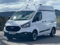 USED 2020 69 FORD TRANSIT CUSTOM 2.0 300 EcoBlue Leader Panel Van 5dr Diesel Manual L1 H2 Euro 6 (s/s) (105 ps) Aircon, DAB Radio, Security Locks