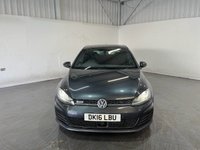 USED 2016 16 VOLKSWAGEN GOLF 2.0 TDI BlueMotion Tech GTD Hatchback 5dr Diesel Manual Euro 6 (s/s) (184 ps) 2 keys, FSH, heated sets, NAV, DAB