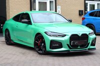 USED 2024 24 BMW 4 SERIES 420I 2.0 M SPORT COUPE FAME GREEN INDIVIDUAL BODYKIT 19"s