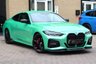 USED 2024 24 BMW 4 SERIES 420I 2.0 M SPORT COUPE FAME GREEN INDIVIDUAL BODYKIT 19"s